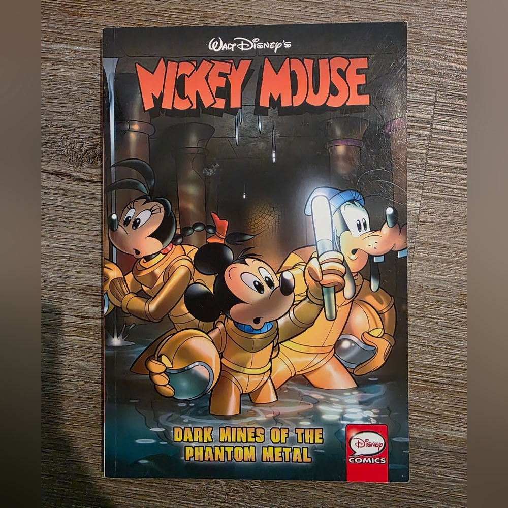 Mickey Mouse Comic Book Dark Mines of the Phantom Metal